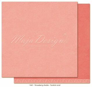 Maja Design Mono - Strawberry - Sunkist coral 30,5x30,5 cm