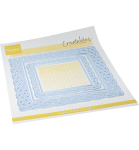 Marianne Design Creatable, Wicker square set LR0954