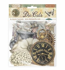 Stamperia Die-Cuts &ndash; Gardens of Time DFLDC130