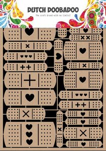 Dutch Doobadoo Dutch Paper Art A5 craft Pleisters 472.953.004 A5
