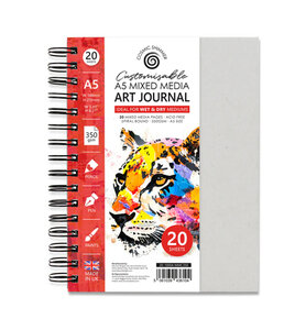 Cosmic Shimmer Aanpasbaar mixed media art journal - A5 350 gsm 20-10004-MMC350
