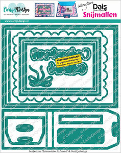 CarlijnDesign snijmallen Interactive Giftcard CDSN-0361