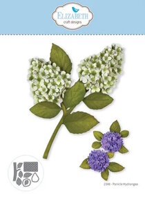 Elizabeth Craft Beautiful Blooms Die Panicle Hydrangea by Paper Flowers (2348)