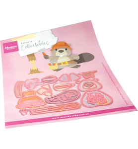 Marianne Design Collectable Eline's animals - Bever COL1590