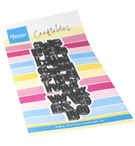 Marianne Design Craftable Alphabet (M) CR1735