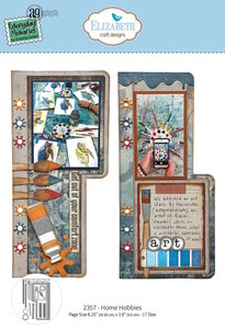 Elizabeth Craft Designs Rest &amp; Relaxation Die Home Hobbies by Everyday Memories (2357)