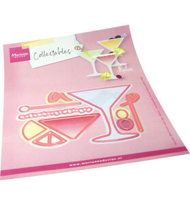 Marianne Design Collectables &ndash; Martini Glass by Marleen COL1592