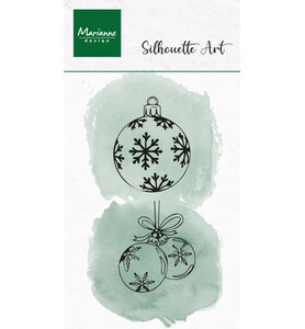 Marianne Design Clear Stamp &ndash; Silhouette Art &ndash; Ornaments CS1200