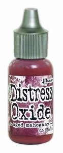 Ranger Distress Oxide Re- inker 14 ml - aged mahogany 