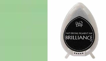 Brilliance Dew Drop inktkussen Pearlescent Lime BD-000-042
