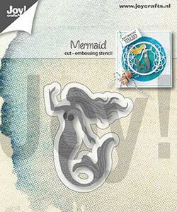 Joy! stencil Zeemeermin 6002/1319