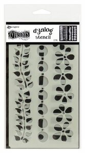 Ranger Dylusions Dyalog Stencil Set Border It 