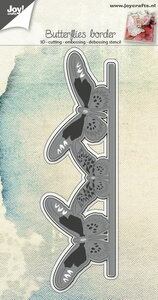 Joy! stencil Rand met Vlinders 6002/0696