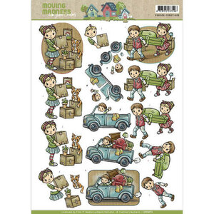 3D Knipvel - Yvonne Creations - Moving Madness - Movers