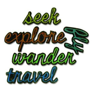 Sizzix Thinlits Die Set 10PK - Cut Words 3 Tim Holtz