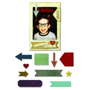 Sizzix Thinlits Die - Pocket Frame Tim Holtz&nbsp;662690&nbsp;