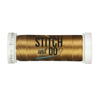 Stitch &amp; Do 200 m - Linnen - Koffiebruin