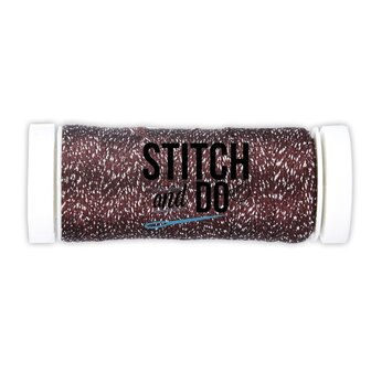Stitch and Do Sparkles Embroidery Thread Burgundy