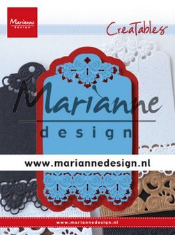 Marianne Design Creatable Brocante label LR0616