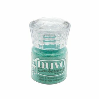 Nuvo Embossing poeder - turqoise lagoon 