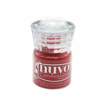 Nuvo Embossing poeder - sportscar red 