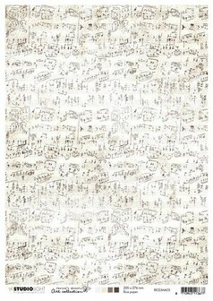 Studio Light Rice Paper A4 vel Jenine&lsquo;s Mindful nr 05