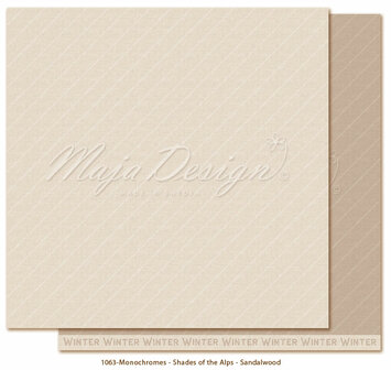 Monochromes - Shades of the Alps - Sandalwood