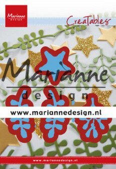 Marianne D Creatable Christmas green LR0634 
