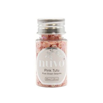 Nuvo Pure sheen sequins - pink tutu 35ml 