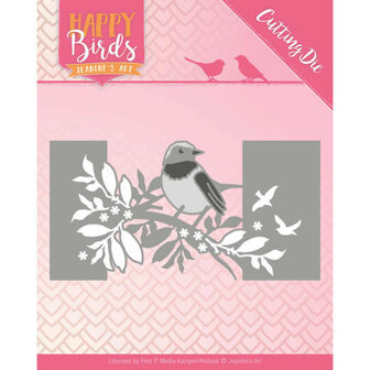 Snijmal - Jeanine&#039;s Art - Happy Birds - Vogel omslag