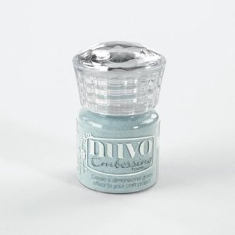 Nuvo Embossing poeder - serenity blue