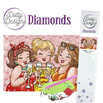 Dotty Designs Diamonds - Bubbly Girls - Cheers