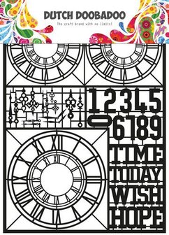 Dutch Doobadoo Dutch Paper Art Clocks A5 