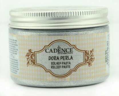 Cadence Dora Perla Met. Relief Pasta Zilver 150 ml