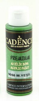 Cadence Premium acrylverf (semi mat) Mystic - groen  70 ml