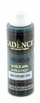 Cadence Premium acrylverf (semi mat) Klimop groen Oxford 70 ml