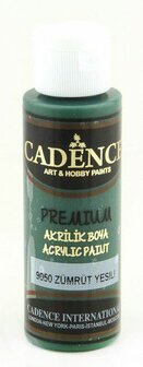 Cadence Premium acrylverf (semi mat) Emerald groen 70 ml