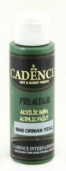 Cadence Premium acrylverf (semi mat) Bos Groen 70 ml