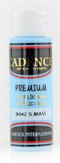 Cadence Premium acrylverf (semi mat) Hemelsblauw 70 ml