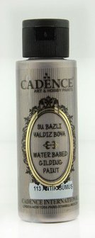 Cadence Gilding Metallic acrylverf Antiek zilver 70 ml