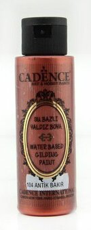 Cadence Gilding Metallic acrylverf Antiek koper 70 ml