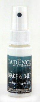 Cadence shake &amp; gilt liquid gilt spray Parelmoer 25 ml