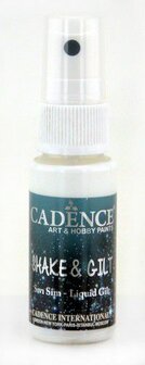 Cadence shake & gilt liquid gilt spray Goud 25 ml