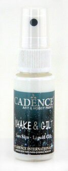 Cadence shake &amp; gilt liquid gilt spray Goud 25 ml