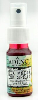 Cadence Mix Media Inkt spray Fuchsia 25 ml