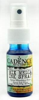 Cadence Mix Media Inkt spray Blauw 25 ml