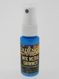 Cadence Mix Media Shimmer metallic spray Lichtblauw 25 ml
