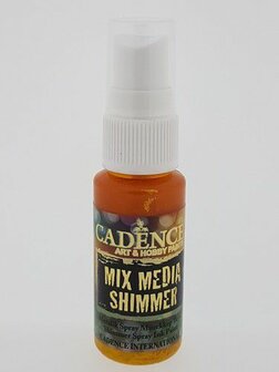 Cadence Mix Media Shimmer metallic spray Zonneschijn 25 ml