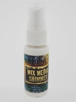 Cadence Mix Media Shimmer metallic spray Parelmoer 25 ml