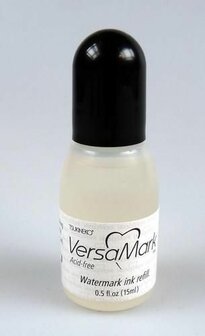 Versamark Refill bottle ink transparant 